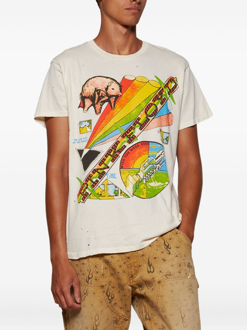 MadeWorn PINK FLOYD-graphic cotton T-shirt outlook
