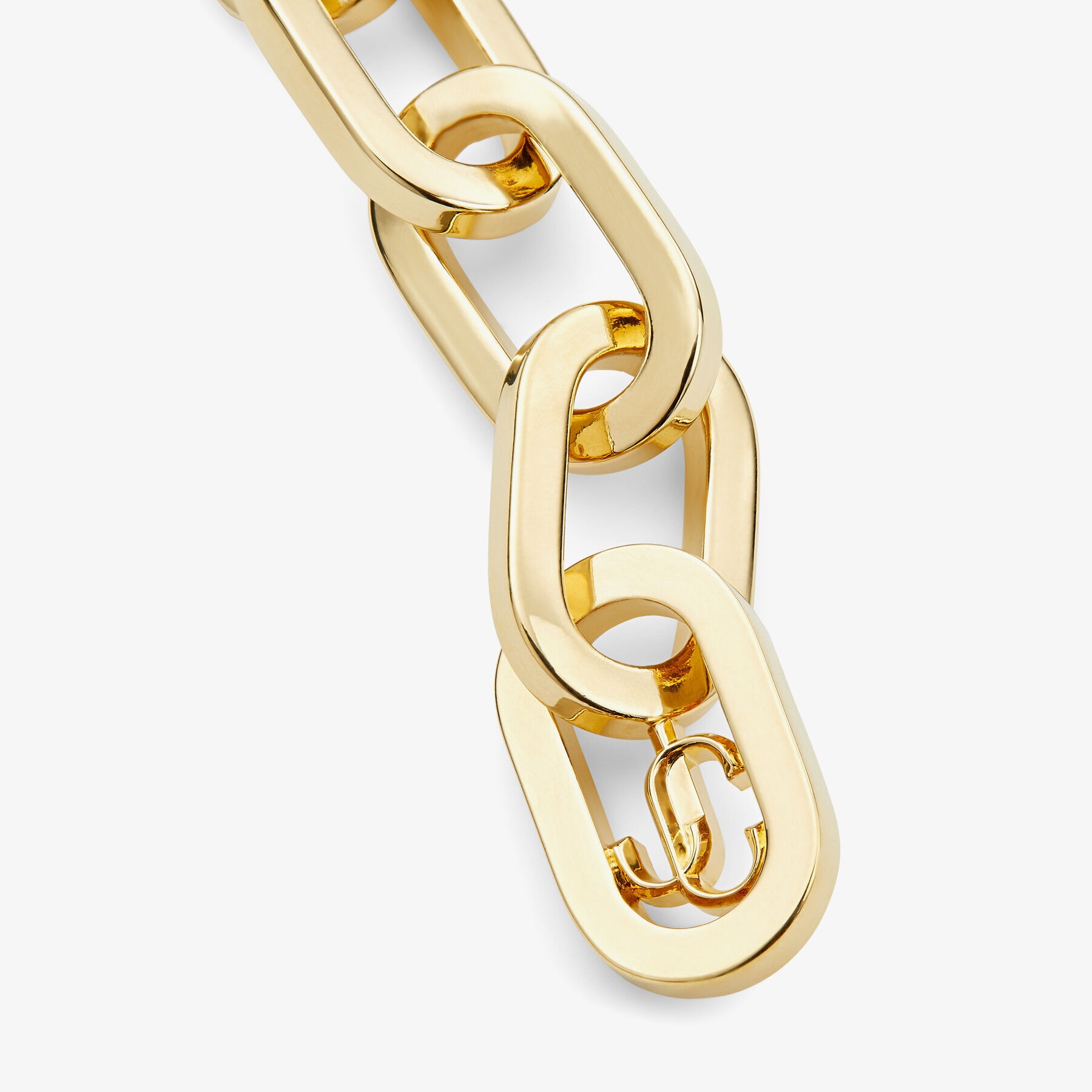 JC Chain Bracelet
Gold-Finish Metal JC Chain Bracelet - 4