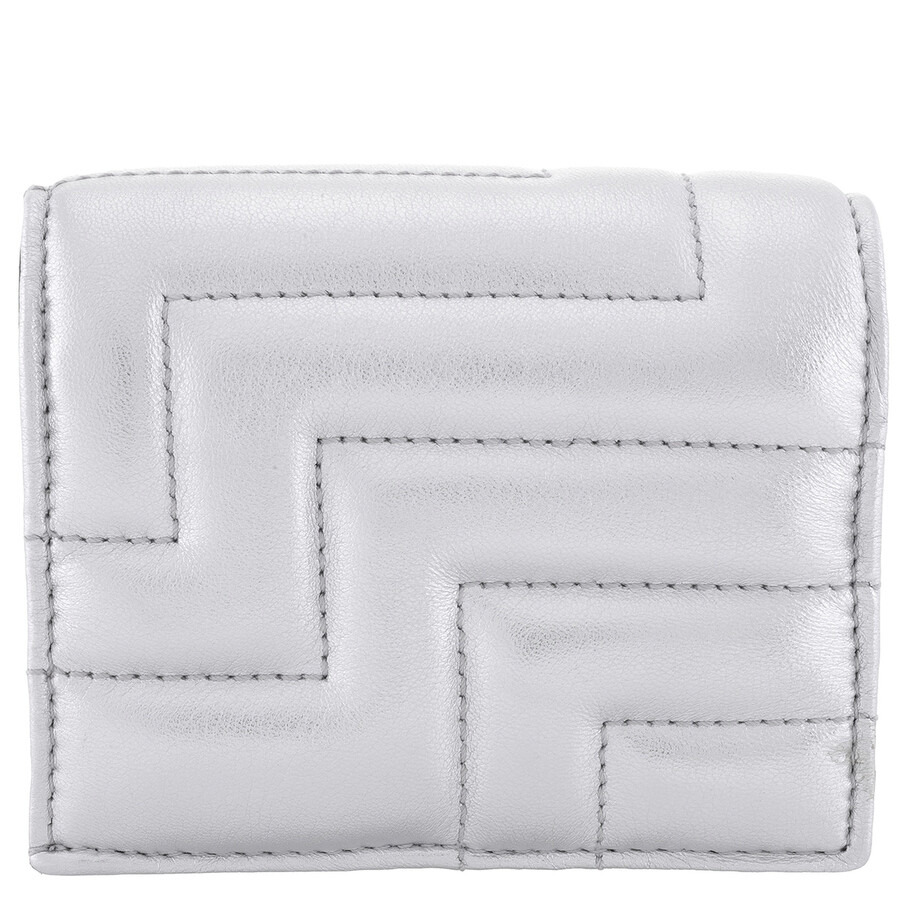 Jimmy Choo Hanne JC Emblem Leather Wallet - 4