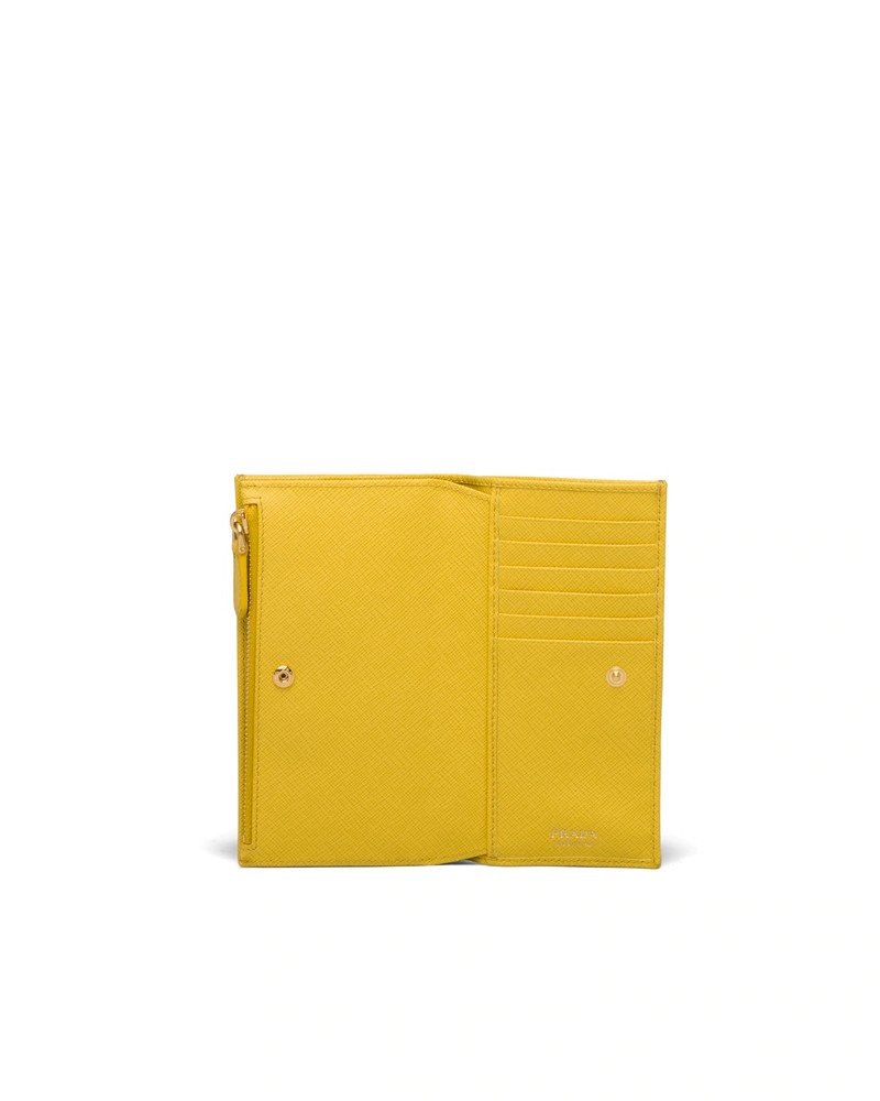 Prada Large Saffiano Leather Wallet outlook