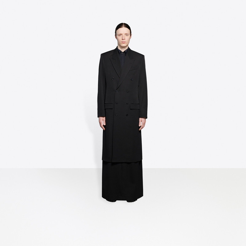 Fitted Double Breasted Coat 3