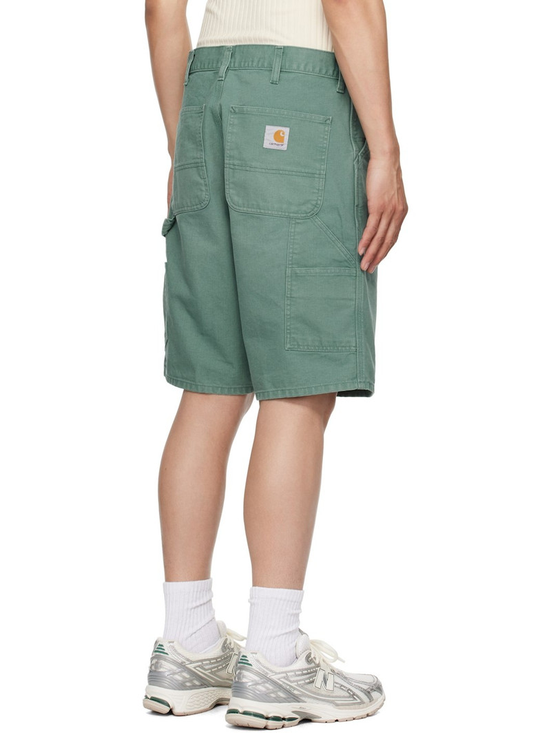 Green Single Knee Shorts 3