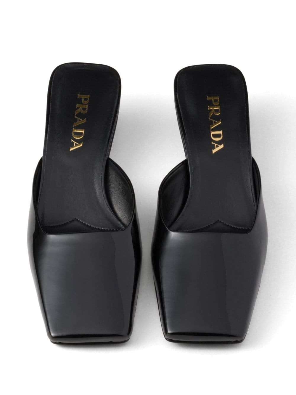 35mm patent leather mules - 4