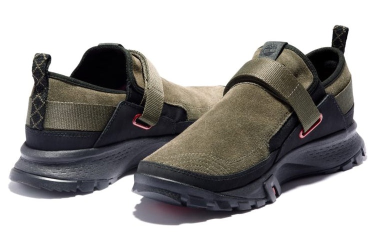Timberland Mills Falls Slip-On Leather Shoes 'Olive Green Suede' A25KK901 - 3