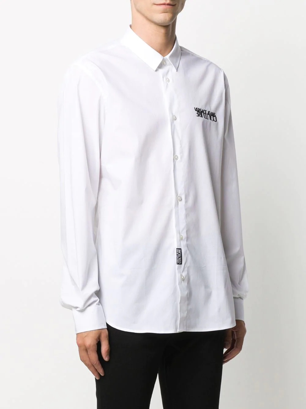 logo detail shirt - 3