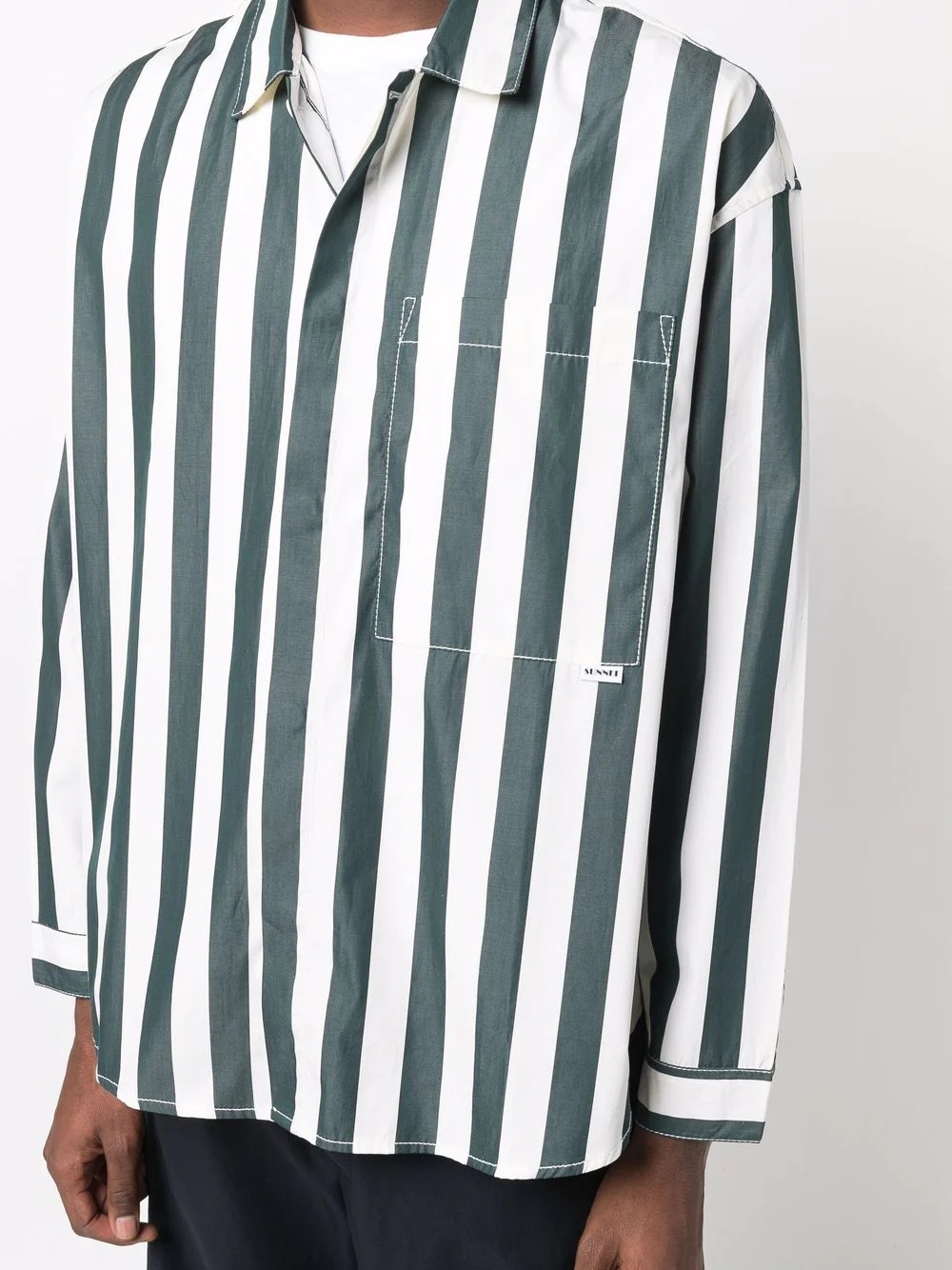 boxy striped shirt - 6