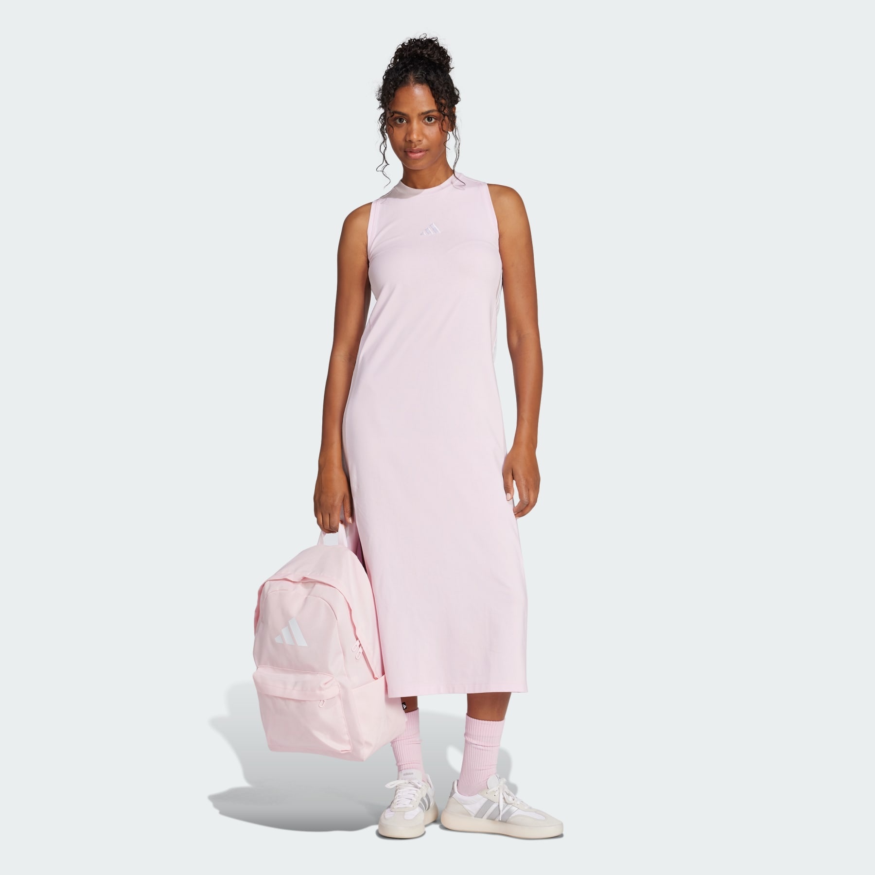 Essentials 3-Stripes Long Racerback Dress - 5