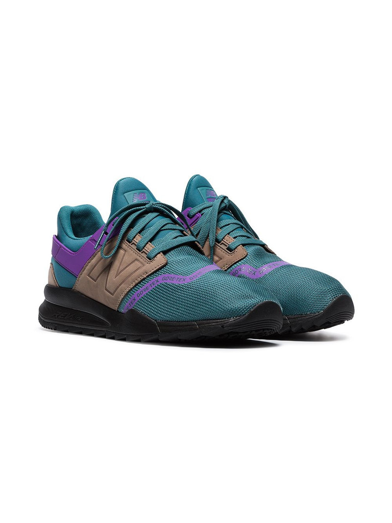 teal MS247 Gore Tex sneakers 3