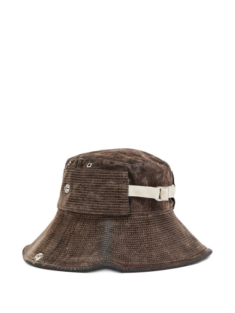 JACQUEMUS cotton buckle hat outlook