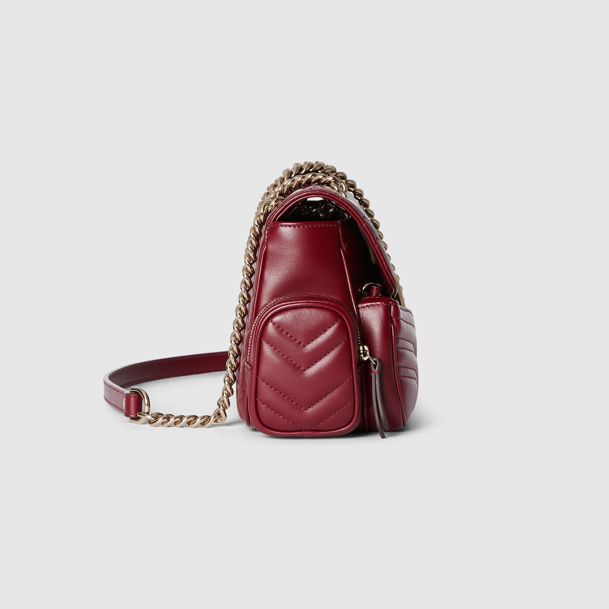 ショルダーバッグ・ポシェット GUCCI GG MARMONT SMALL MULTI-POCKET SHOULDER BAG GUCCI GG Marmont small multi-pocket bag | REVERSIBLE