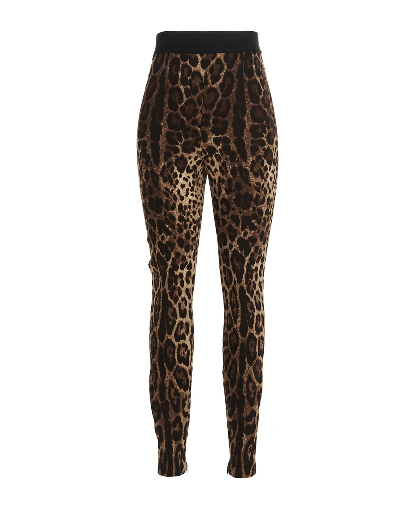 Animal Print Leggings - 1