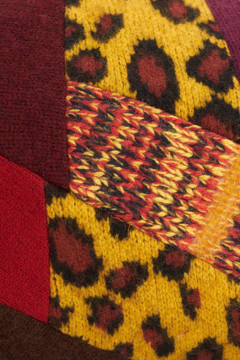 The Elder Statesman 12X21 PATCHWORK PILLOW outlook