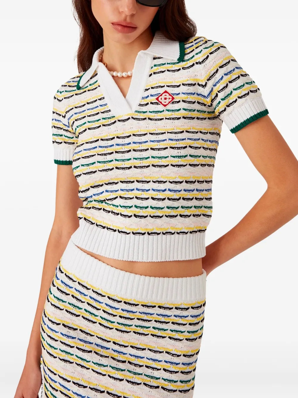 Casablanca Women Striped Top - 3