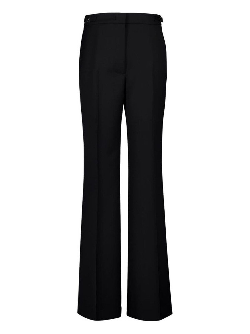 belt-loop flared trousers 1