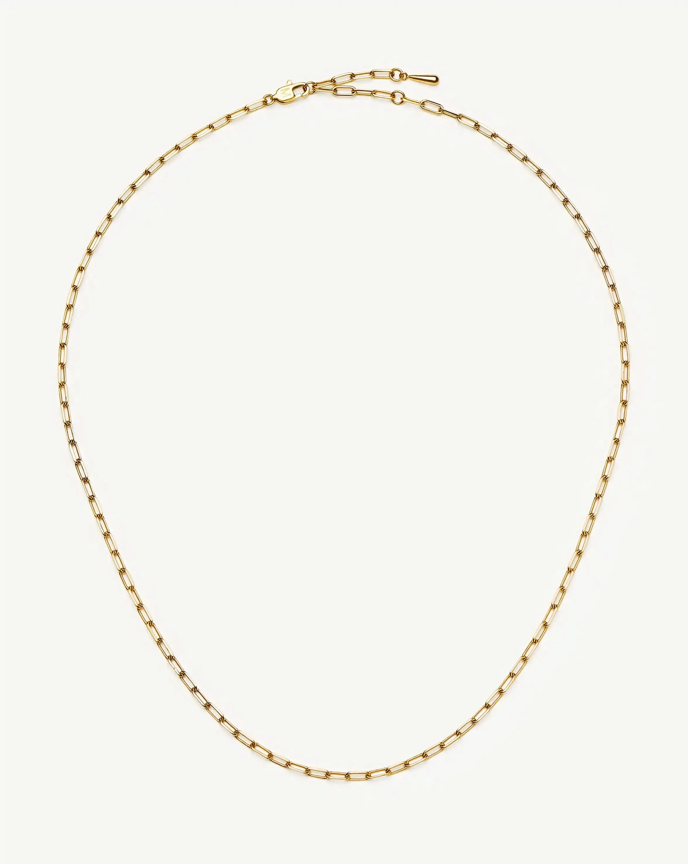 Mini Paperclip Chain Necklace - 1