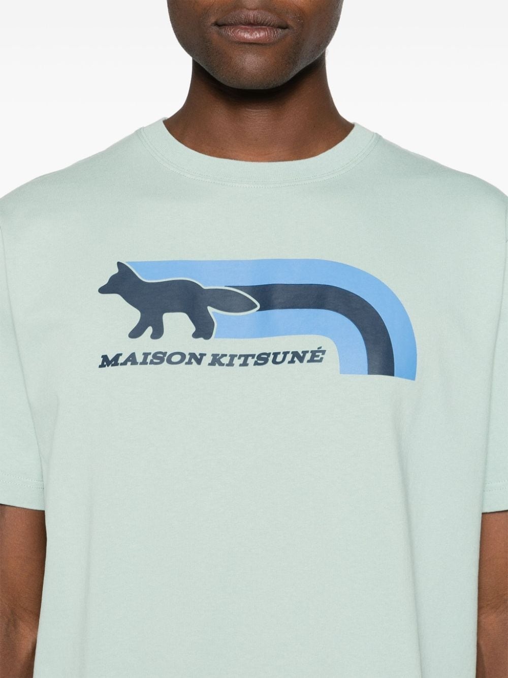 logo-appliqué cotton T-shirt - 5