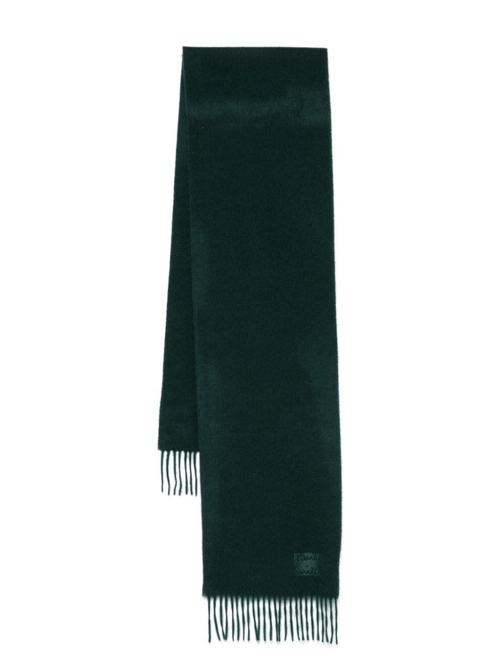 MEN SCARF CASHMERE LOGO - 1