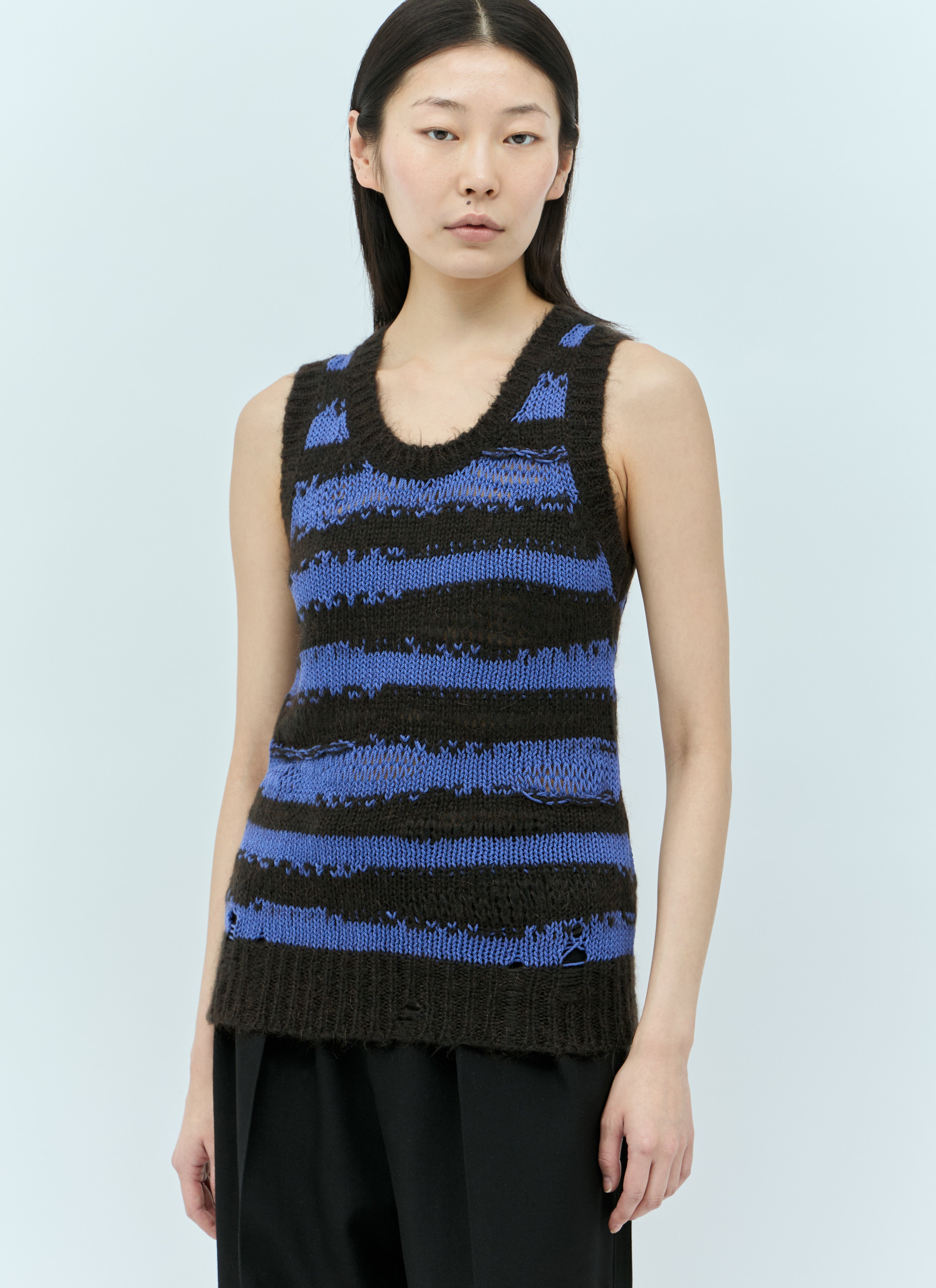 Distressed Stripe Top - 2