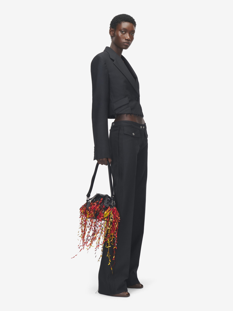 Straight Leg Trousers with Zip 3