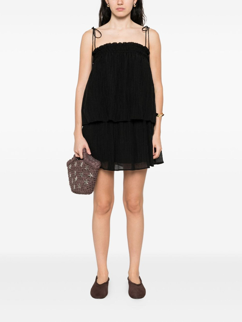 ELEH elasticated-waist pleated skirt outlook