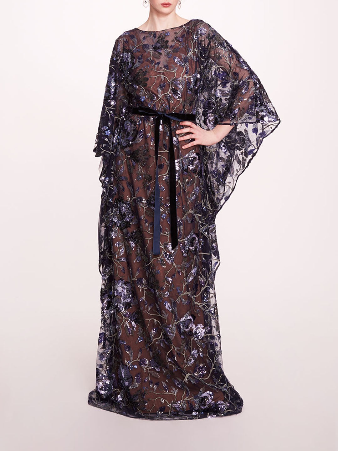 CLIMBING VINES KAFTAN - 1