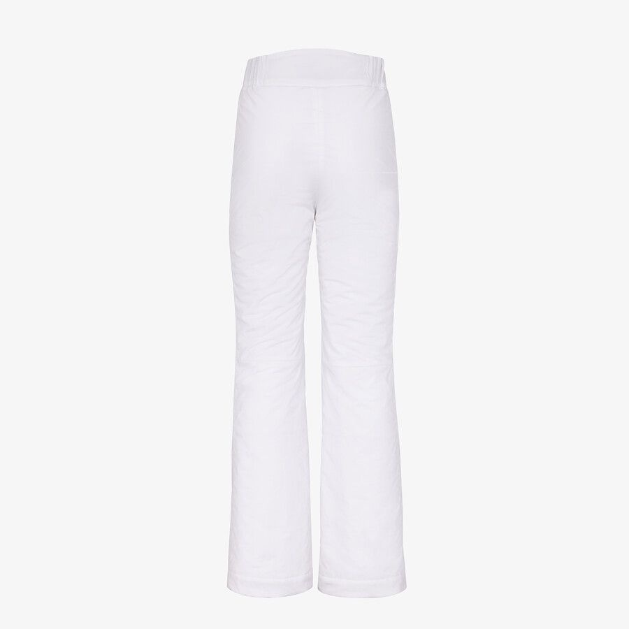 White tech fabric pants - 2