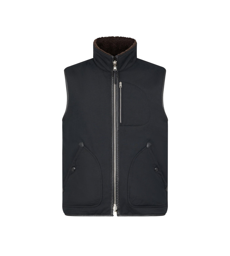 REVERSIBLE FLEECE GILET 1