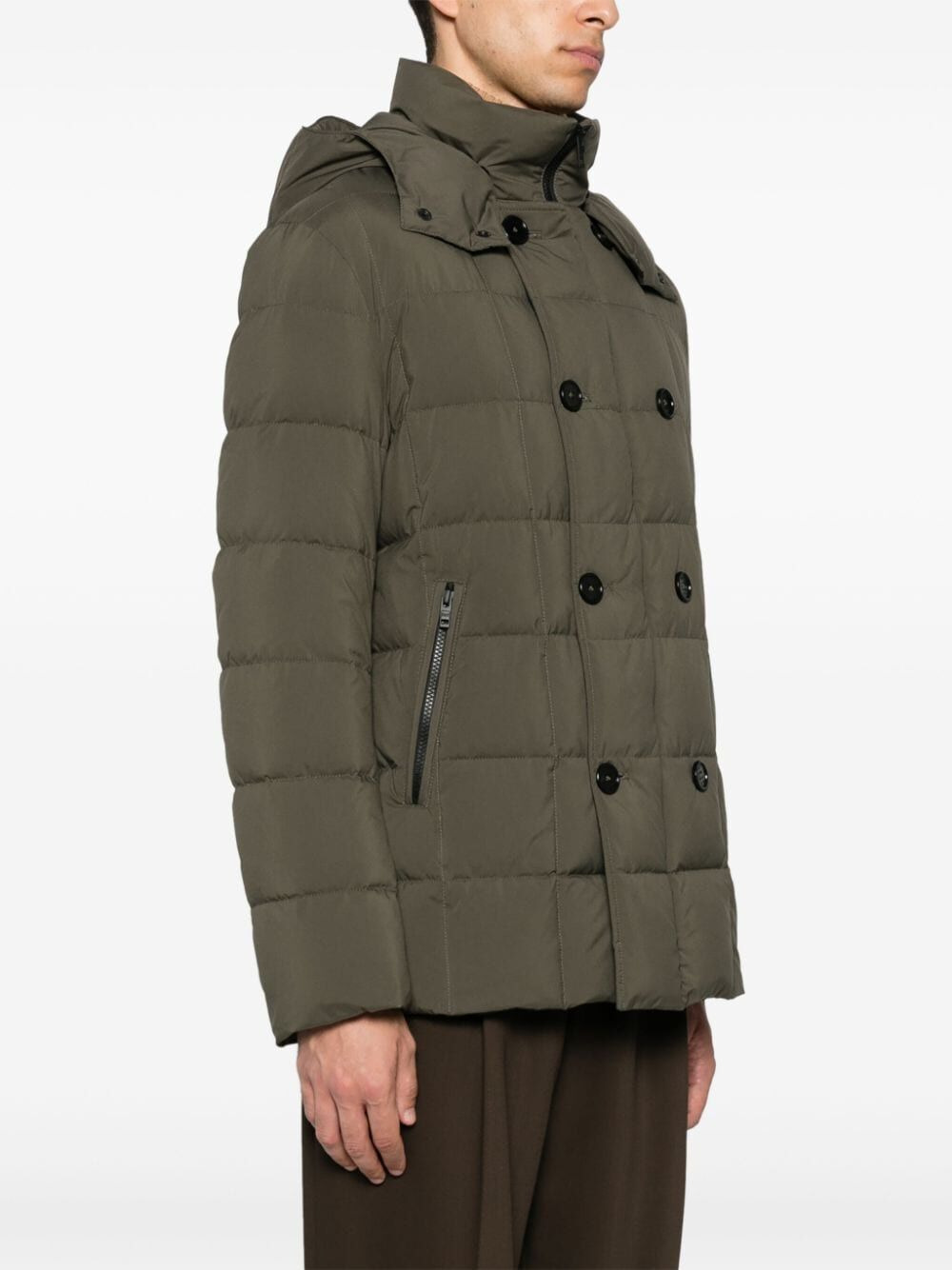 FAY - Fay Men Double Breast Padded Bomber Jacket - 3