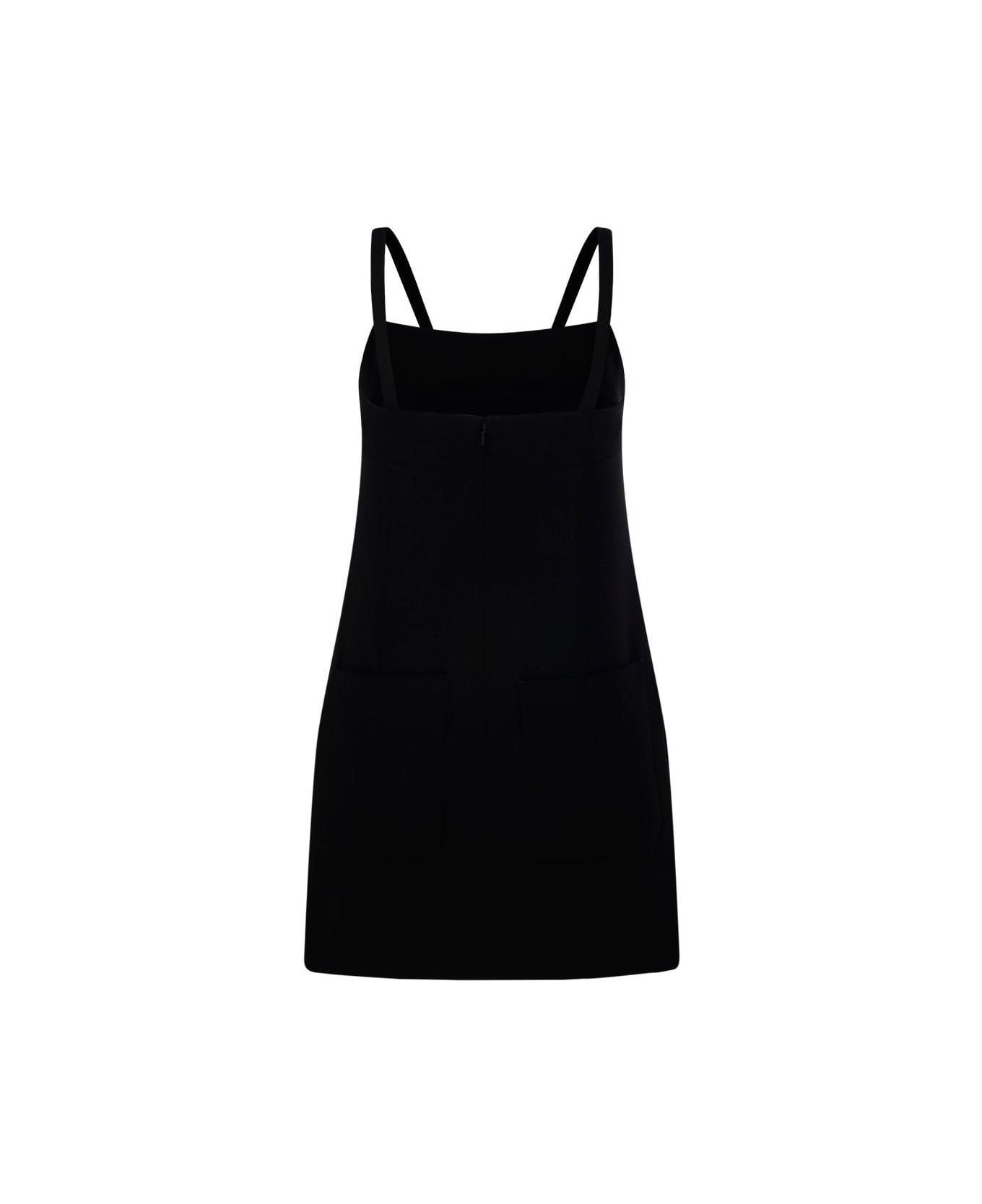 Aversa '1234' Dress In Black Cady - 2