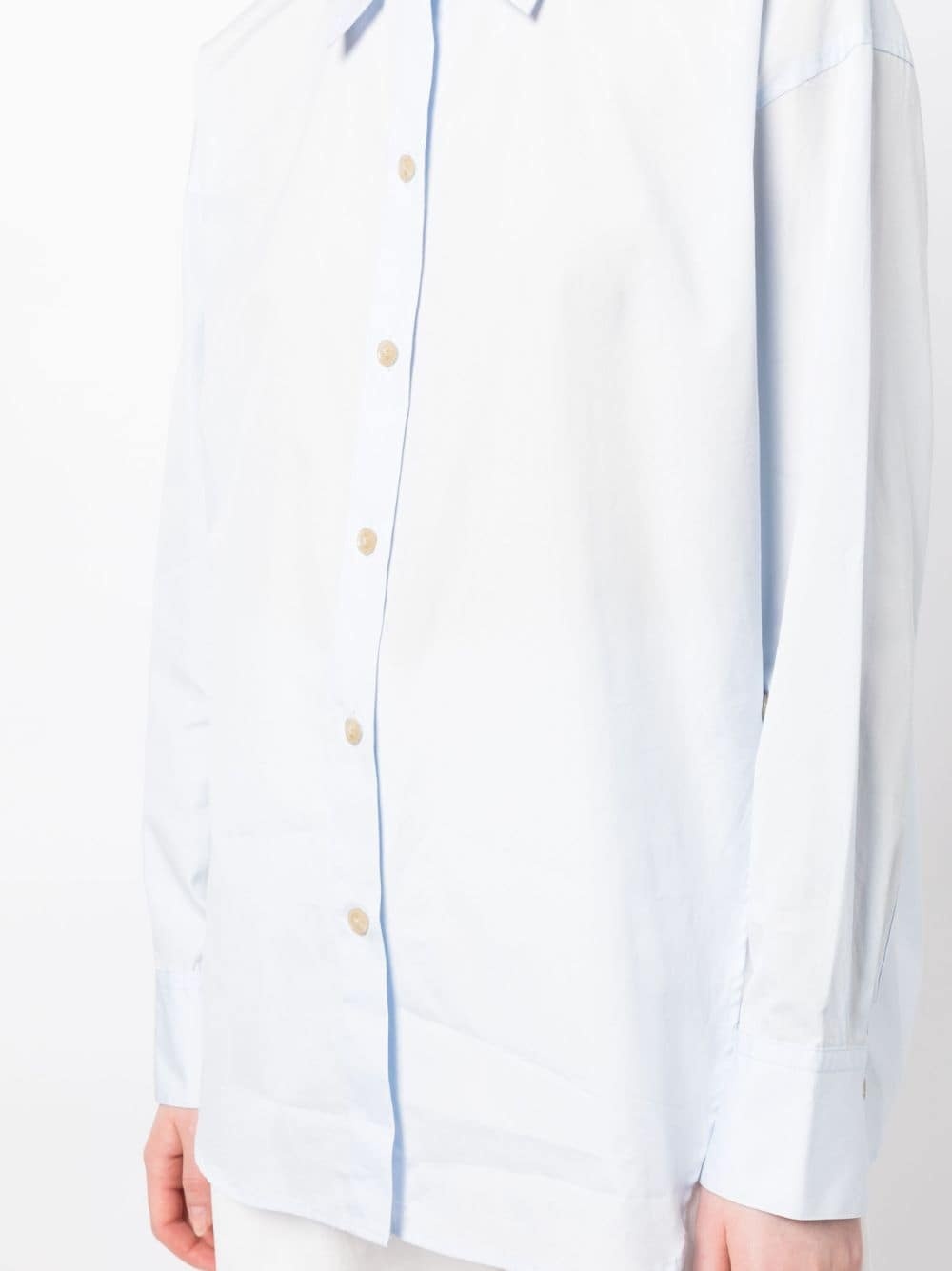 long-sleeved cotton shirt - 5