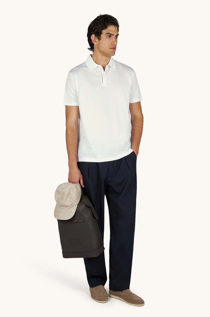 Paul & Shark POLO IN DOUBLE MERCERISED COTTON JERSEY outlook