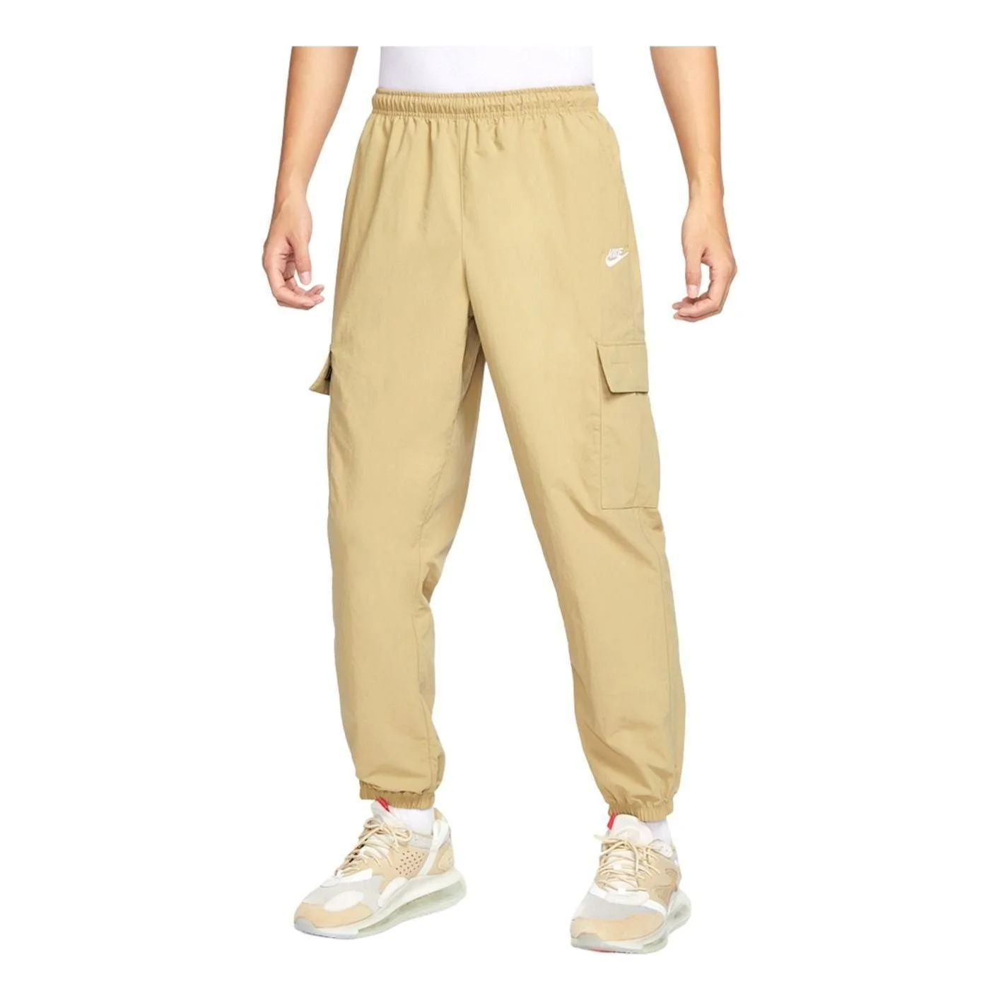 Nike Club Woven Cargo Trousers 'Parachute Beige White' HJ1991-297 - 1