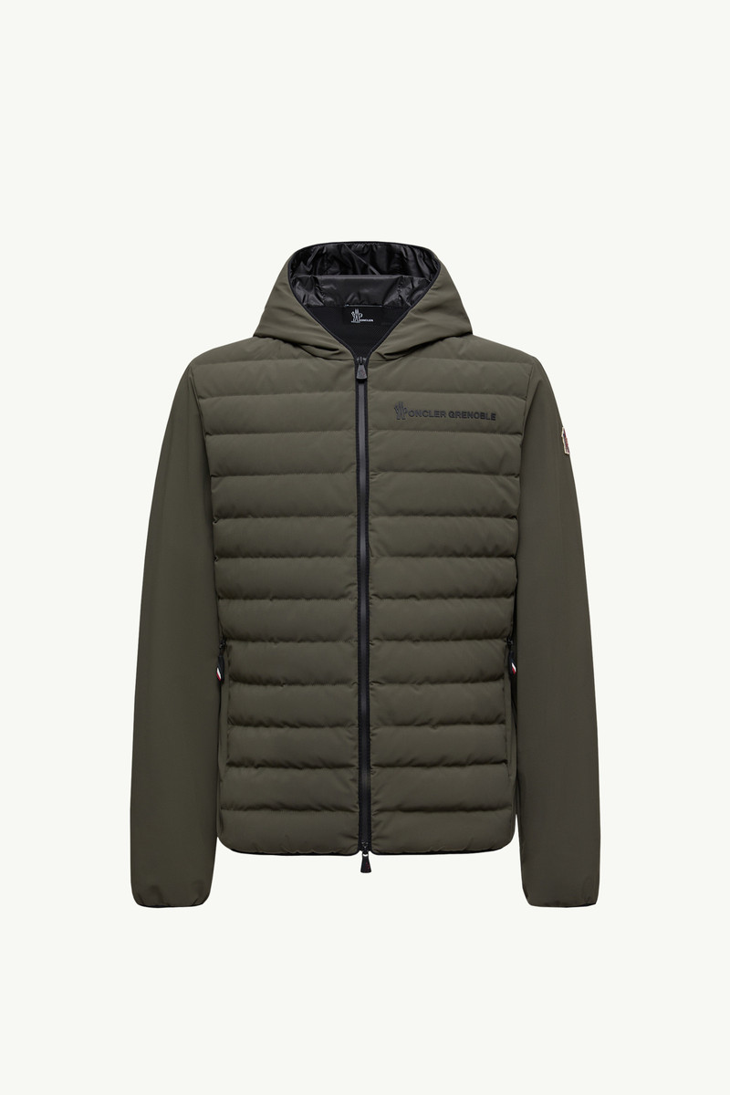 Padded Zip-Up Sweatshirt 1