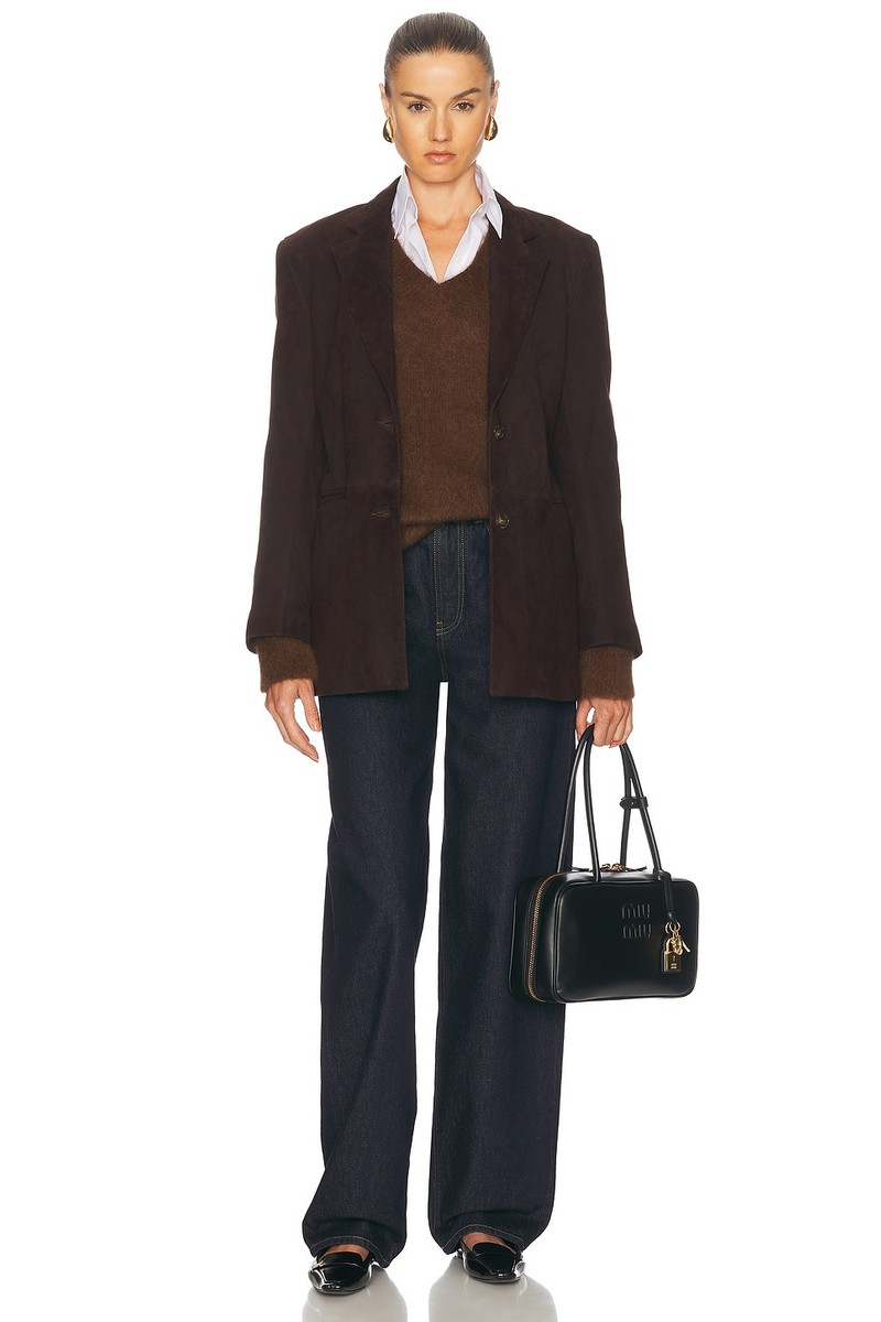 House of Dagmar V Neck Alpaca Sweater outlook