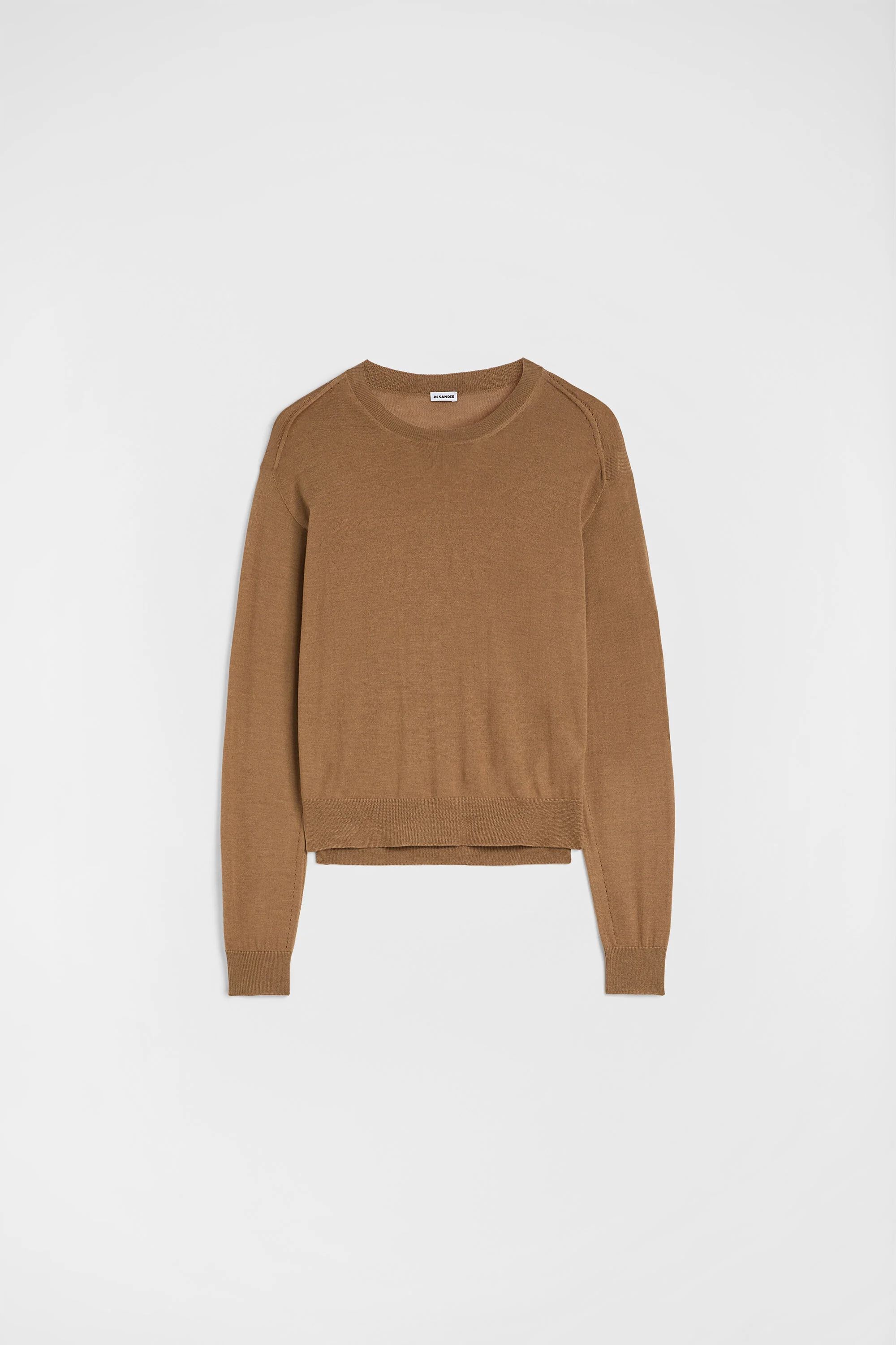 Cashmere Blend Crew-Neck Sweater - 1