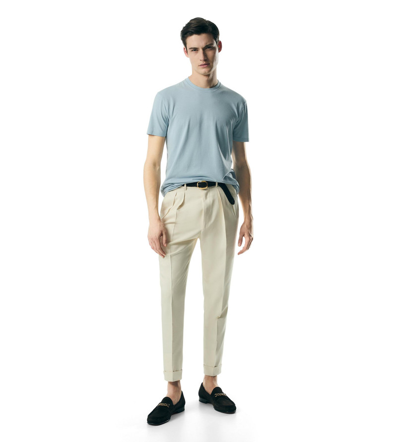 TOM FORD LYOCELL COTTON CREW T-SHIRT outlook