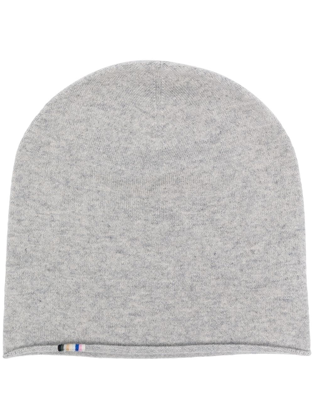 rolled-edge beanie - 1