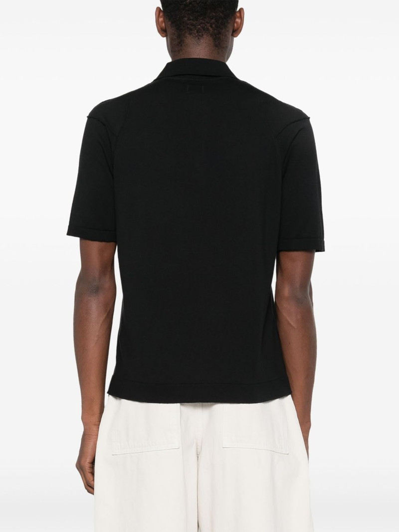 logo-patch polo shirt 3