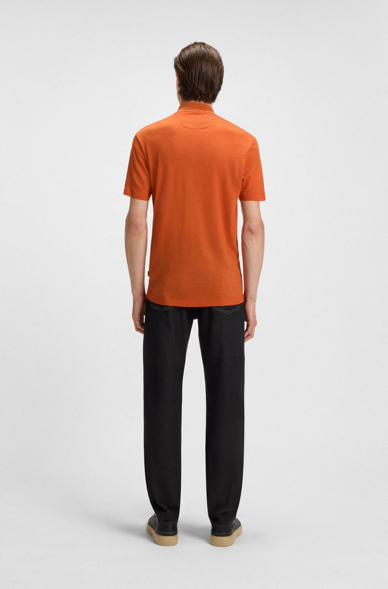 BOSS X ASTON MARTIN POLO SHIRT WITH NUBUCK LOGO 5