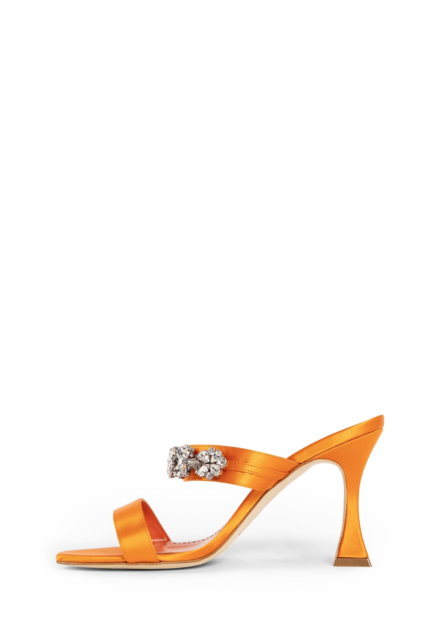 MANOLO BLAHNIK WOMAN ORANGE PUMPS - 4