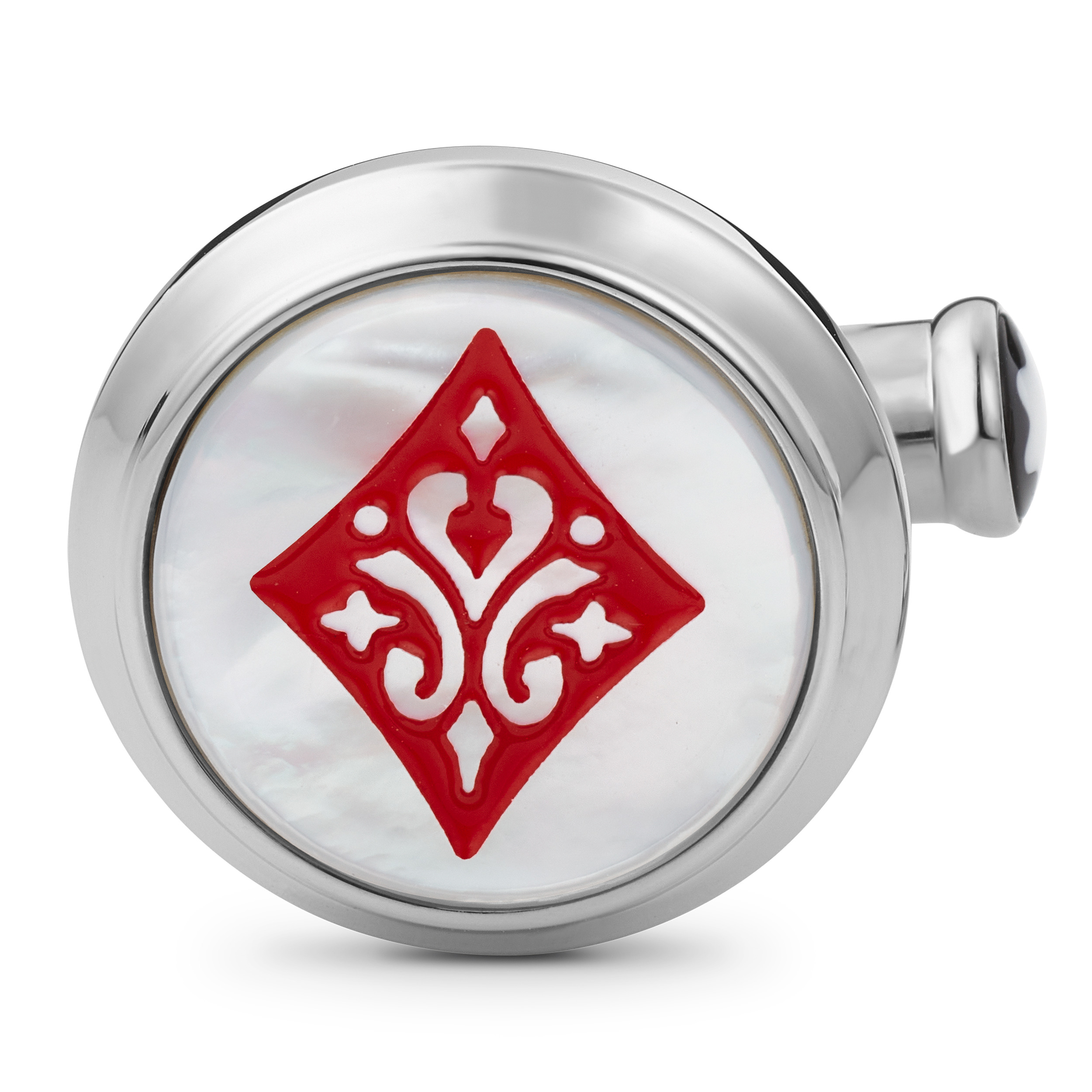 Meisterstück Tribute to the Book Around the World in 80 Days Ace of Club & Ace of Diamond Cufflinks - 2