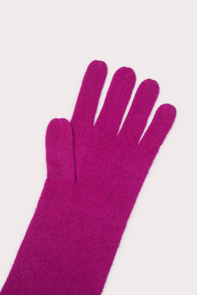 BY FAR LINZ GLOVES FUCHSIA CASHMERE outlook