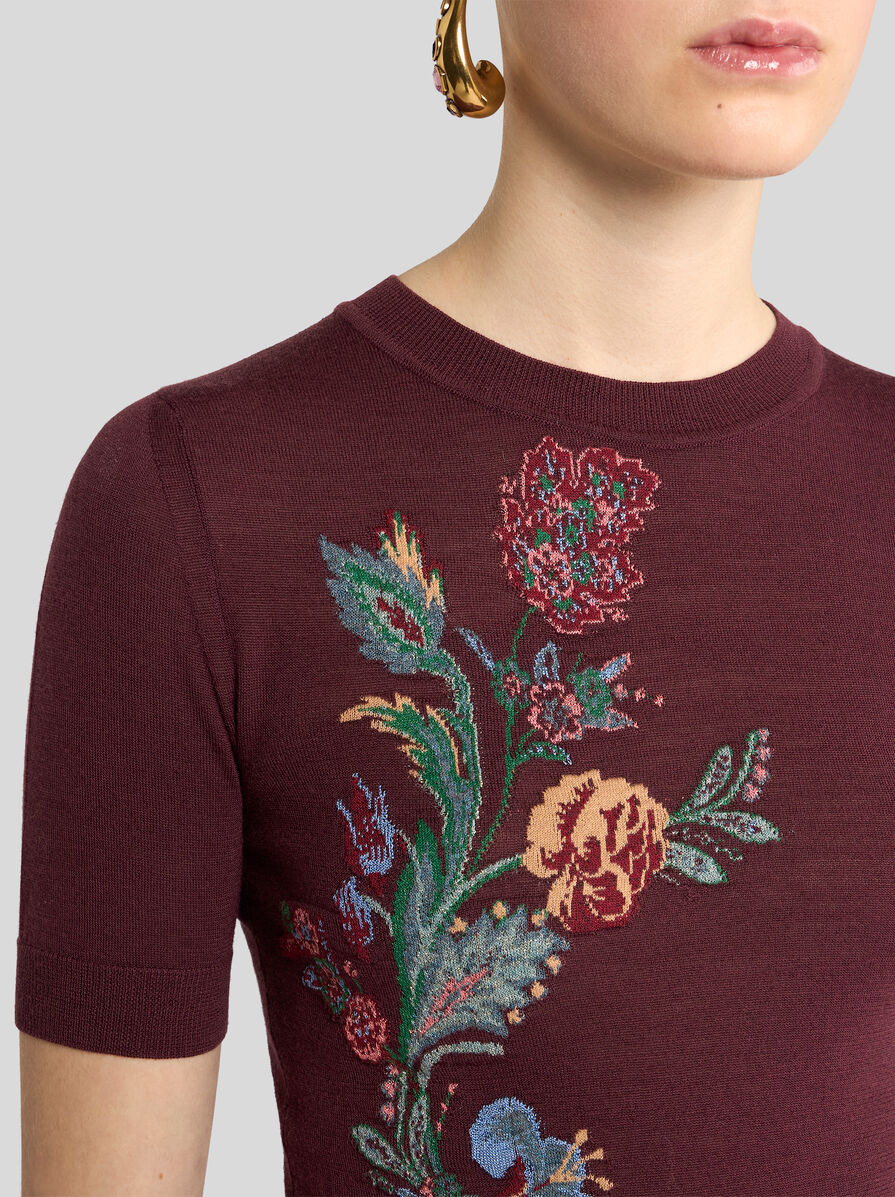 WOOL-BLEND JACQUARD SWEATER - 3