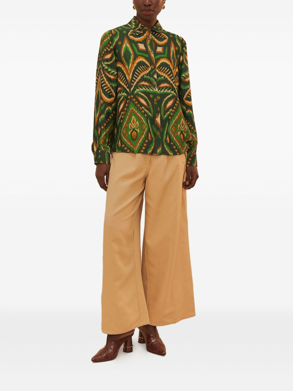 pleated pocket trousers - 2