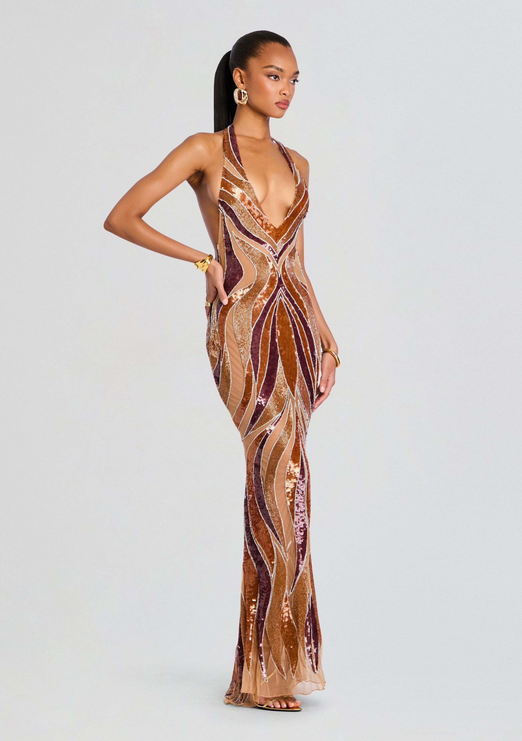 EMRYN EMBELLISHED DRESS - 4