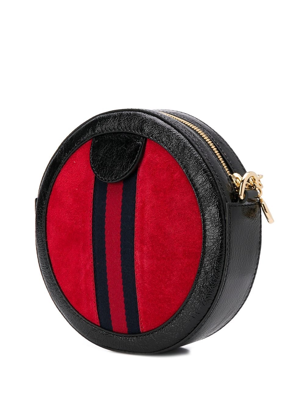 Ophidia mini round shoulder bag - 3