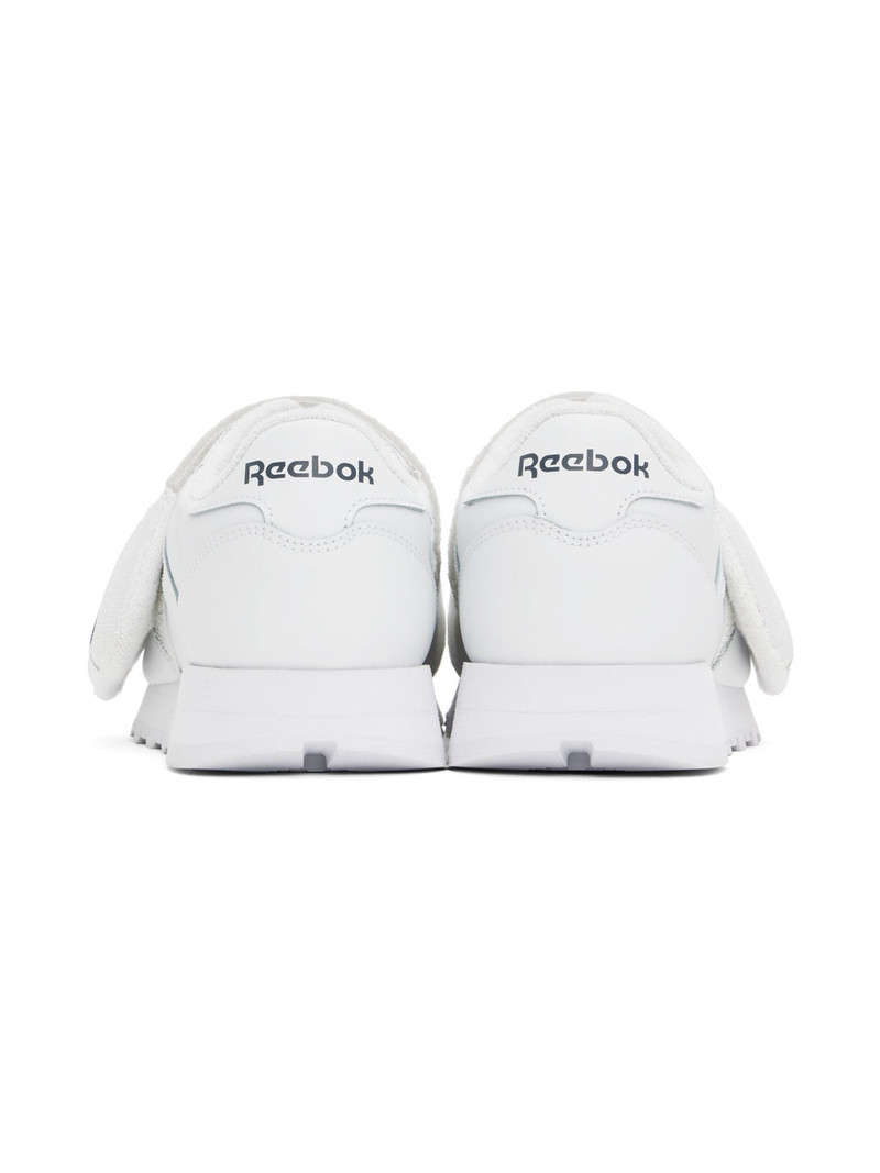 White Reebok Classics Edition Classic Leather Sneakers 2