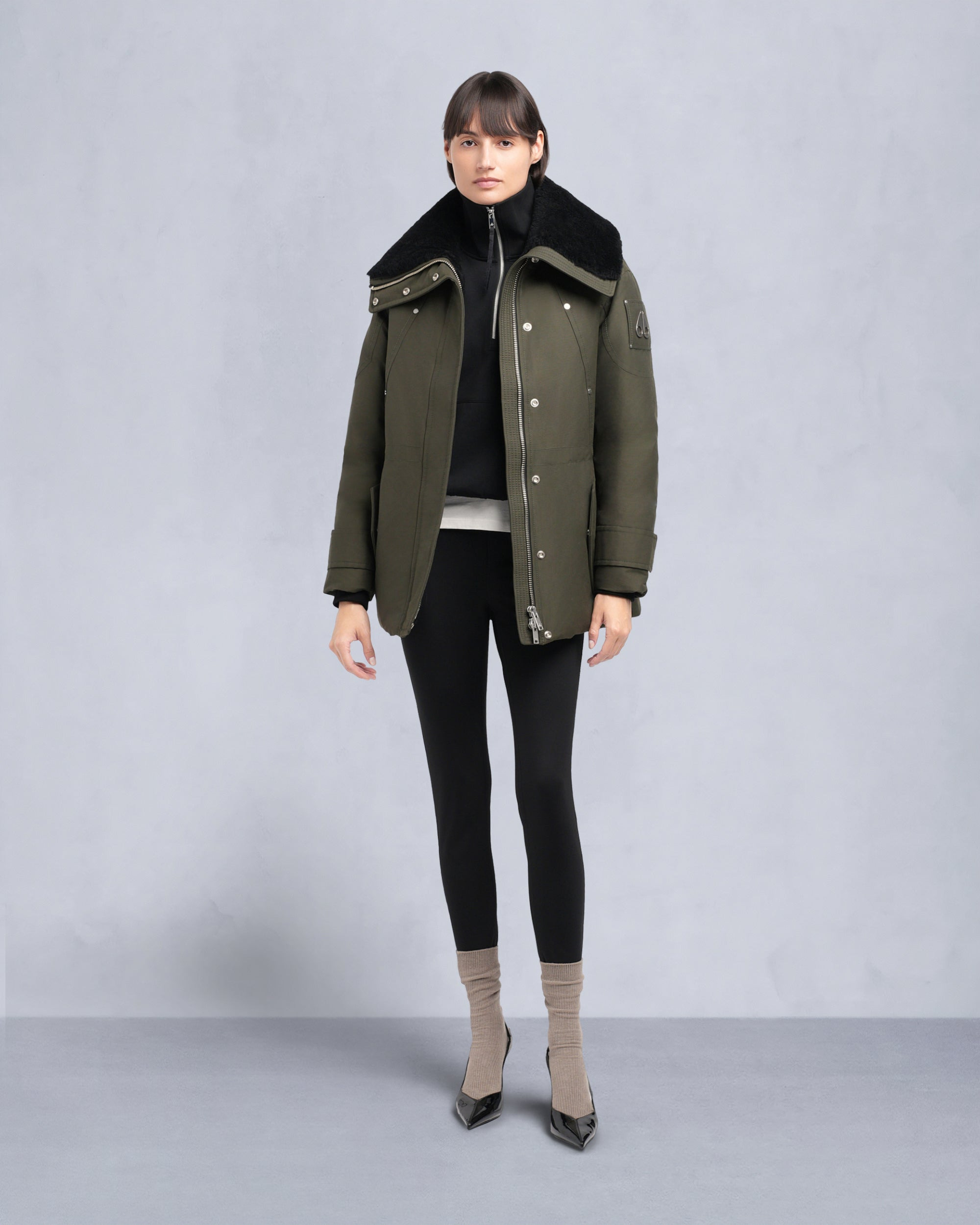 ORIGINAL AURORA SHEARLING TRIM JACKET - 2