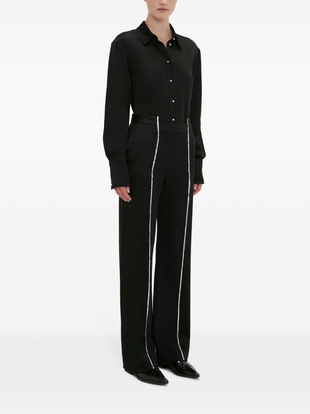 Waistcoat long-sleeved shirt - 3