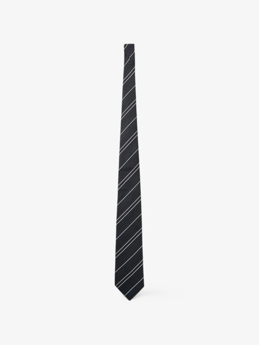 diagonal-stripe tie - 1